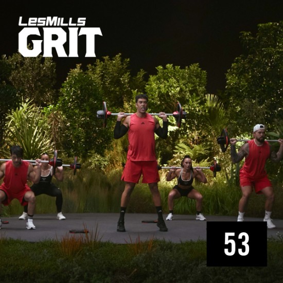 GRIT CARDIO 53 VIDEO+MUSIC+NOTES