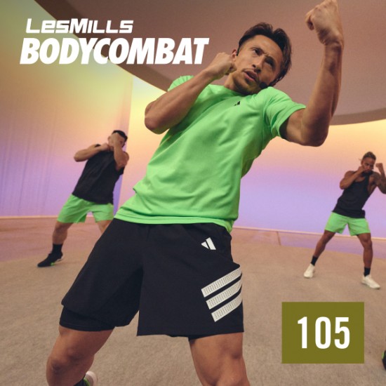 BODY COMBAT 105 VIDEO+MUSIC+NOTES