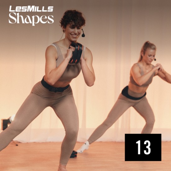 LESMILLS SHAPES 13 VIDEO+MUSIC+NOTES
