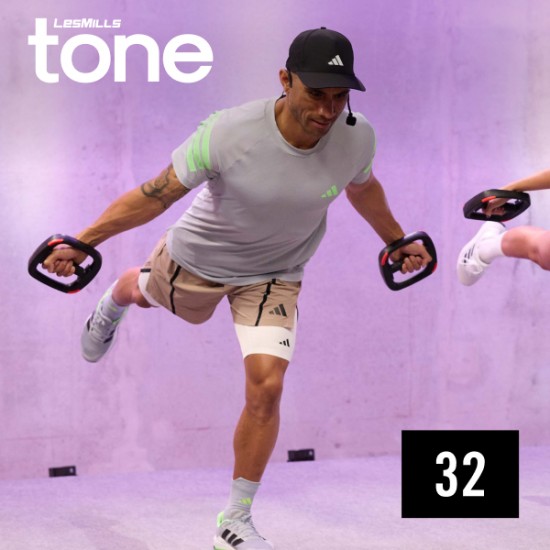 LESMILLS TONE 32 VIDEO+MUSIC+NOTES