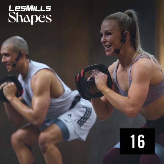 LESMILLS SHAPES 16 VIDEO+MUSIC+NOTES