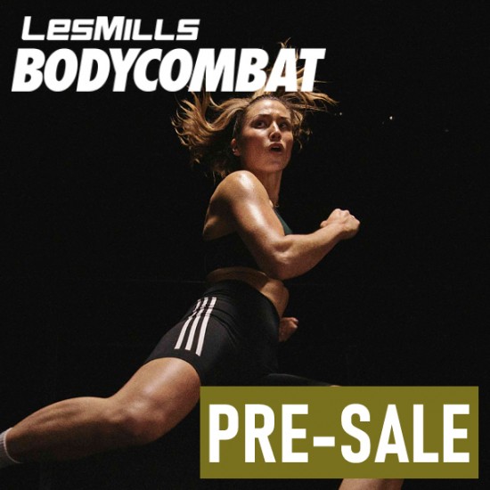 Pre Sale BODY COMBAT 109 VIDEO+MUSIC+NOTES