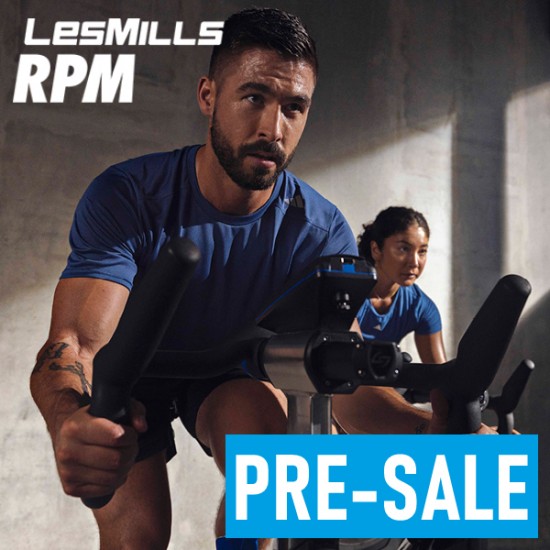 Pre Sale LESMILLS RPM 112 VIDEO+MUSIC+NOTES