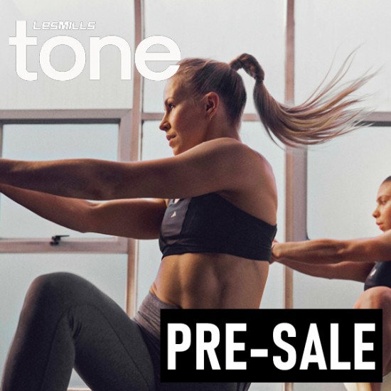 Pre Sale LESMILLS TONE 35 VIDEO+MUSIC+NOTES
